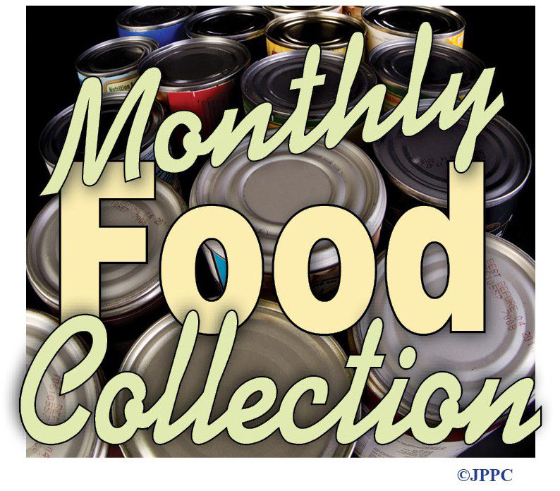 Men’s Club Monthly Food Collection