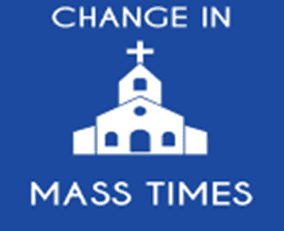 Sunday Mass Time Change